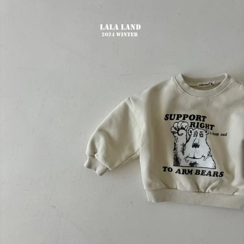 Lalaland - Korean Children Fashion - #childofig - Right Bear Sweatshirt - 5