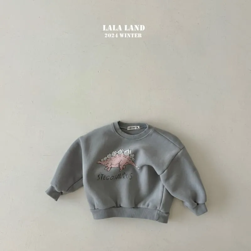 Lalaland - Korean Children Fashion - #childofig - Dino Sweatshirt - 3