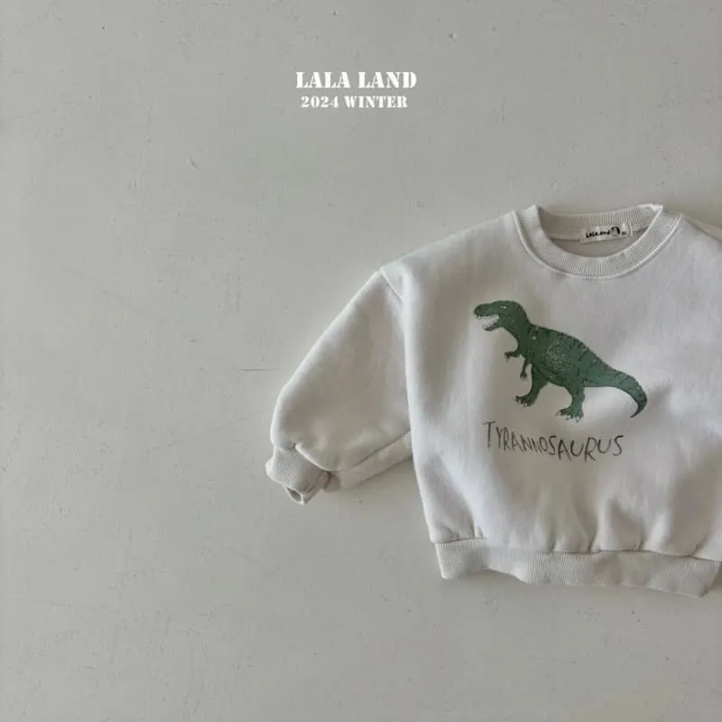 Lalaland - Korean Children Fashion - #childofig - Dino Sweatshirt - 4