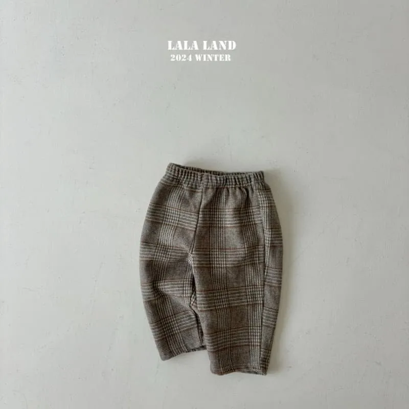 Lalaland - Korean Children Fashion - #childofig - Classic Check Pants - 6