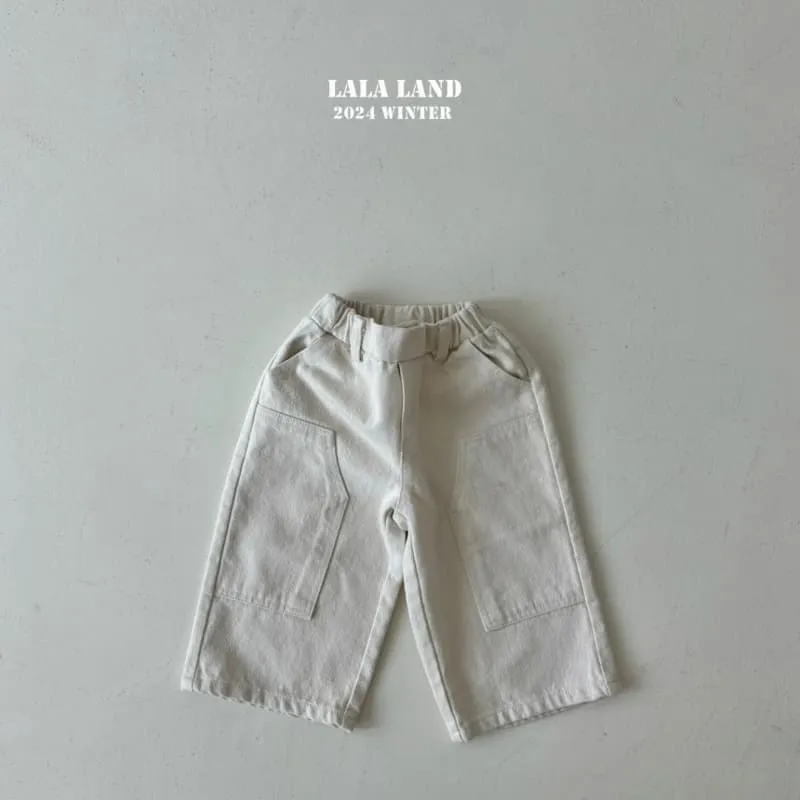 Lalaland - Korean Children Fashion - #childofig - Brushed Week Pants - 5