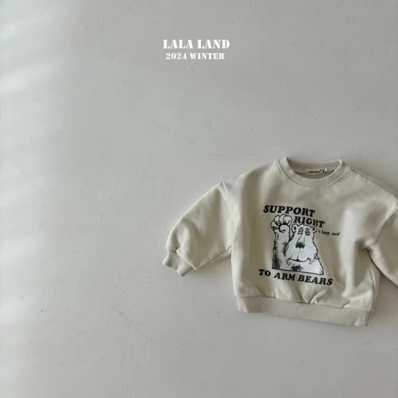 Lalaland - Korean Children Fashion - #childrensboutique - Right Bear Sweatshirt - 6