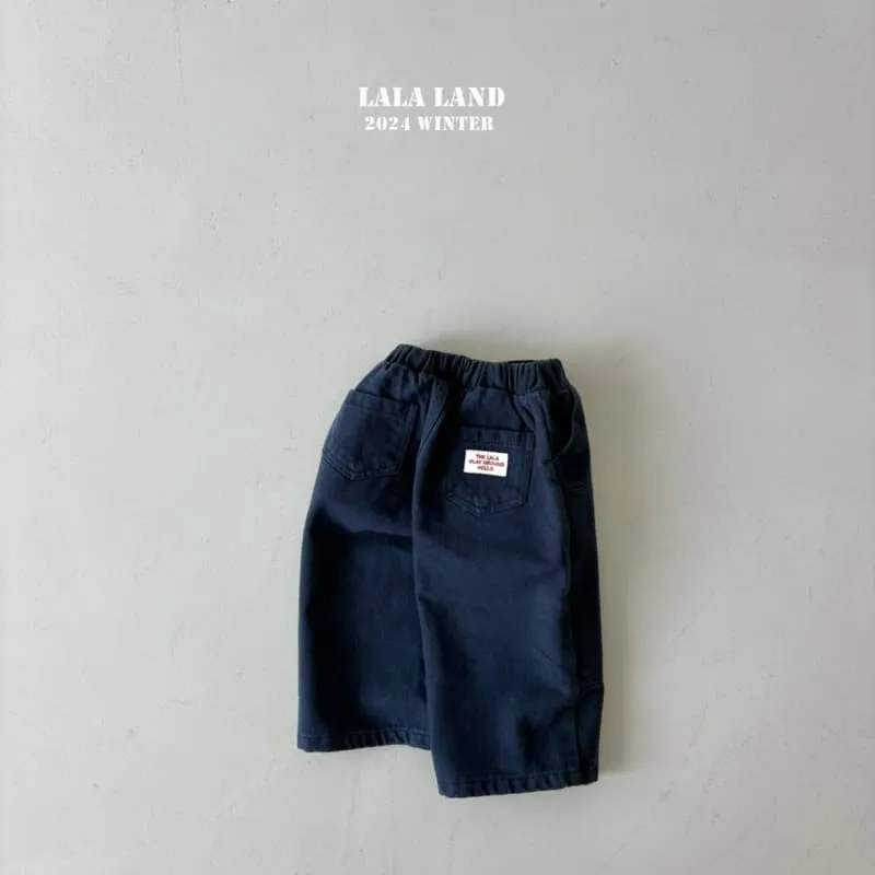 Lalaland - Korean Children Fashion - #childrensboutique - Brushed Week Pants - 6