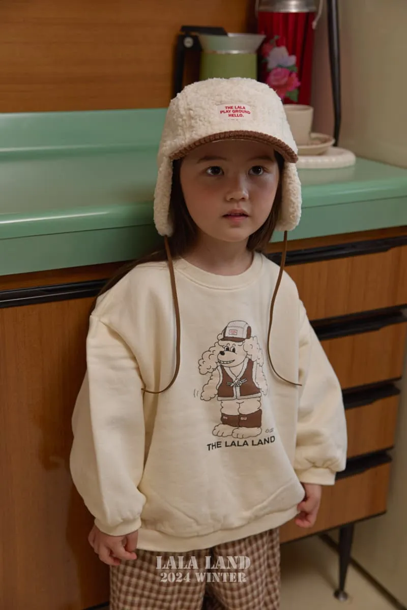 Lalaland - Korean Children Fashion - #designkidswear - Winter Poodle Sweatshirt - 9