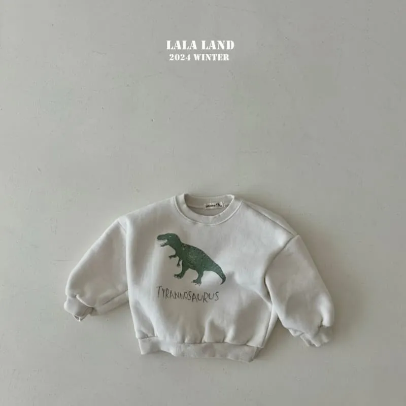 Lalaland - Korean Children Fashion - #designkidswear - Dino Sweatshirt - 6