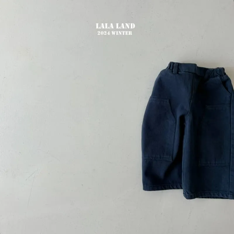 Lalaland - Korean Children Fashion - #designkidswear - Brushed Week Pants - 7