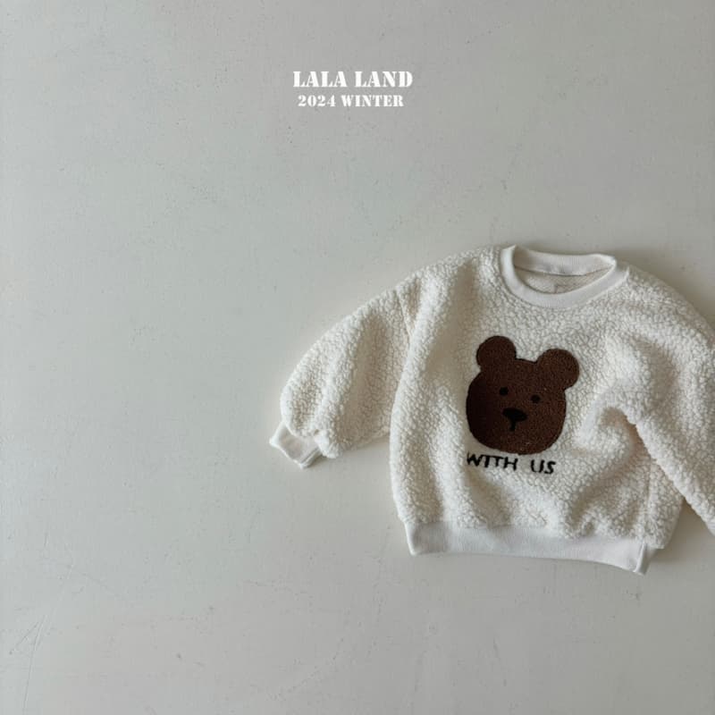 Lalaland - Korean Children Fashion - #discoveringself - Bear Soft Sweatshirt - 3