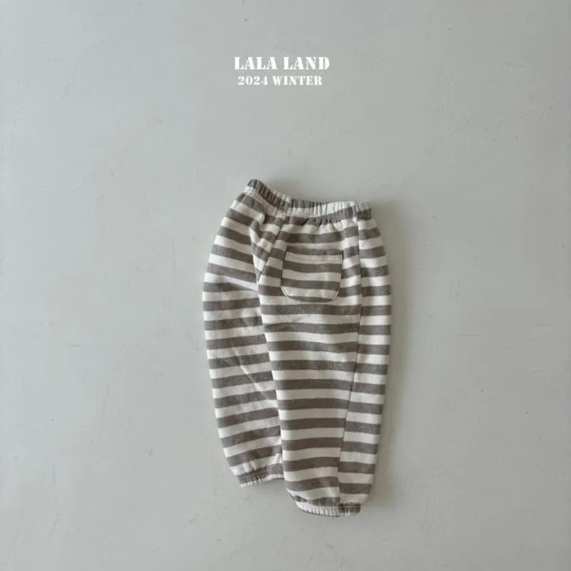 Lalaland - Korean Children Fashion - #discoveringself - Saint Brushed Jogger Pants - 2