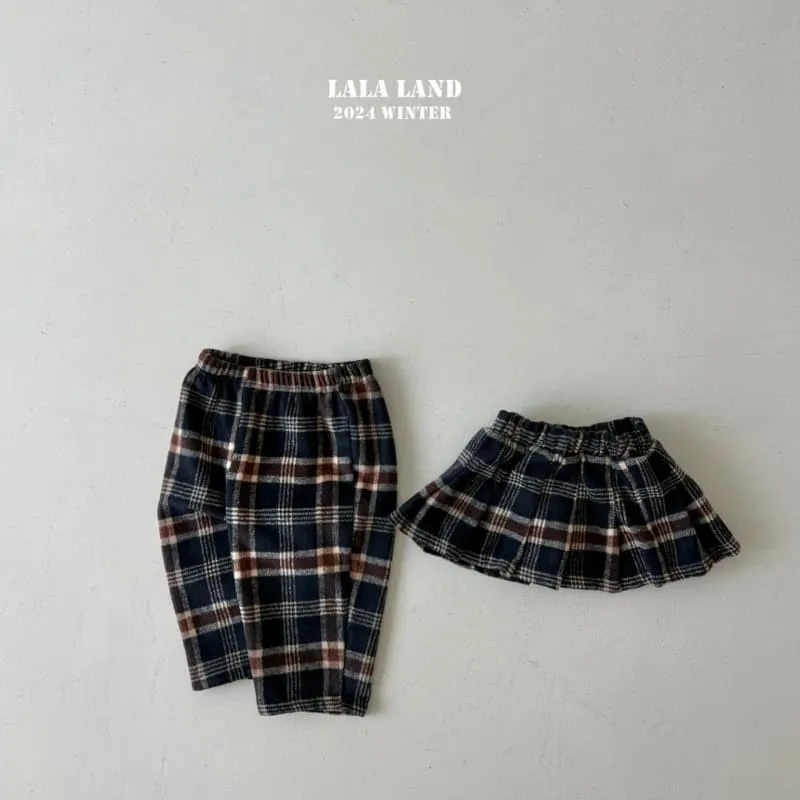 Lalaland - Korean Children Fashion - #discoveringself - Classic Check Skirt - 10