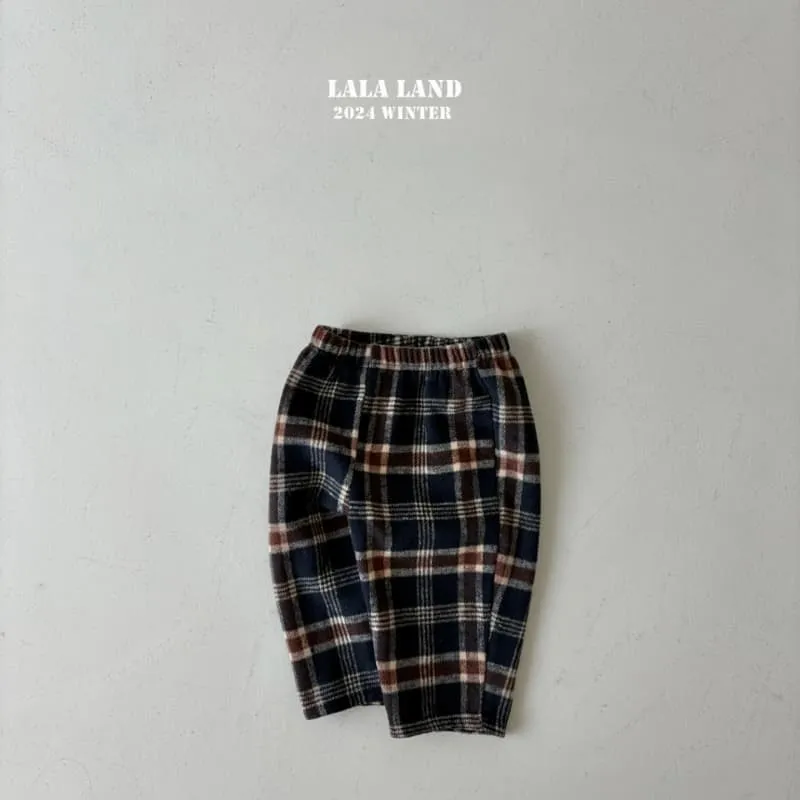 Lalaland - Korean Children Fashion - #discoveringself - Classic Check Pants - 9