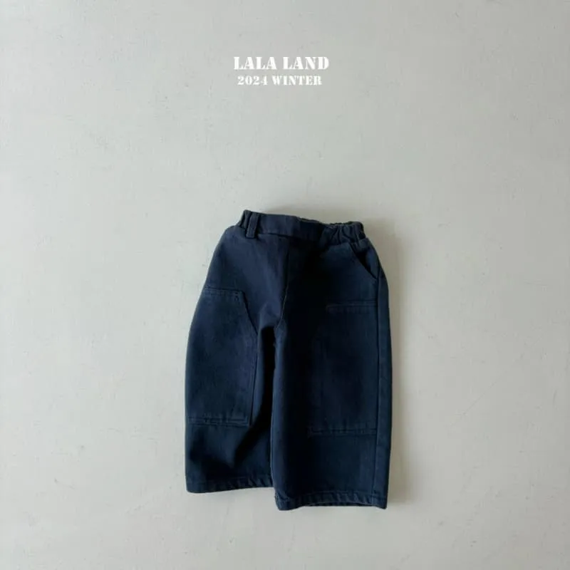 Lalaland - Korean Children Fashion - #discoveringself - Brushed Week Pants - 8