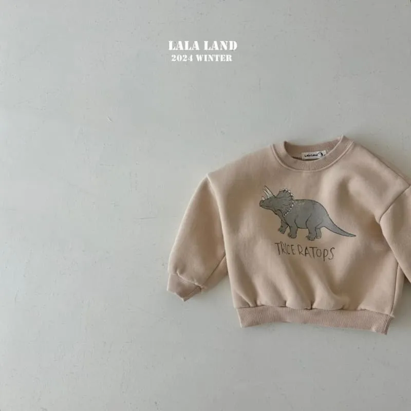 Lalaland - Korean Children Fashion - #fashionkids - Dino Sweatshirt - 8