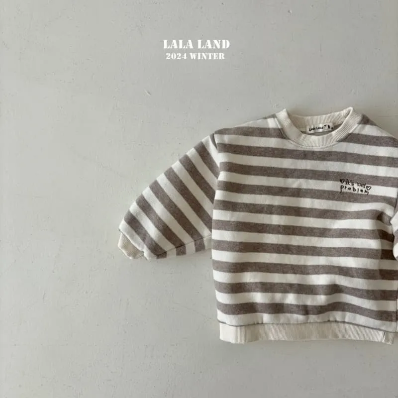 Lalaland - Korean Children Fashion - #fashionkids - Saint Brushed Sweatshirt - 2