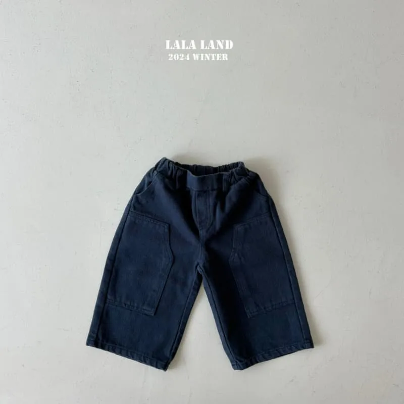 Lalaland - Korean Children Fashion - #fashionkids - Brushed Week Pants - 9