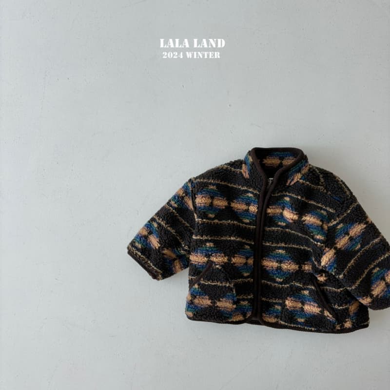 Lalaland - Korean Children Fashion - #discoveringself - Camper Fleece Jacket - 4