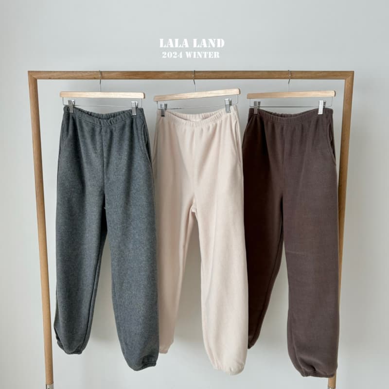 Lalaland - Korean Children Fashion - #kidsshorts - Mom Cozy Jogger Pants - 7