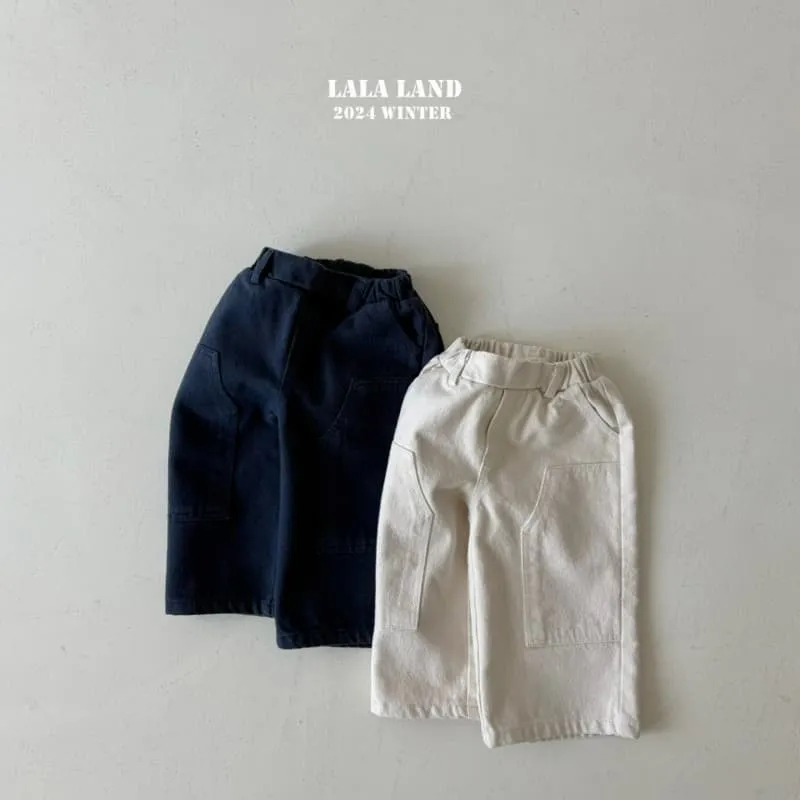 Lalaland - Korean Children Fashion - #kidsshorts - Brushed Week Pants - 10