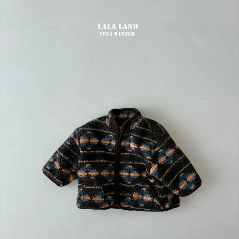 Lalaland - Korean Children Fashion - #kidsshorts - Camper Fleece Jacket - 5