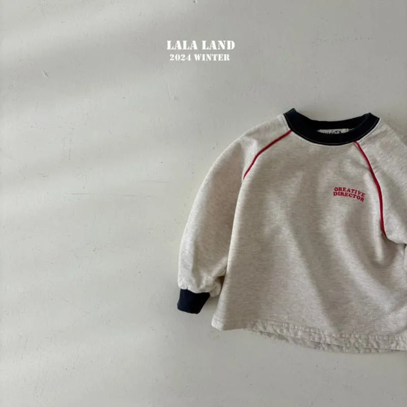 Lalaland - Korean Children Fashion - #kidsstore - Strap Fleece Raglan Tee - 5