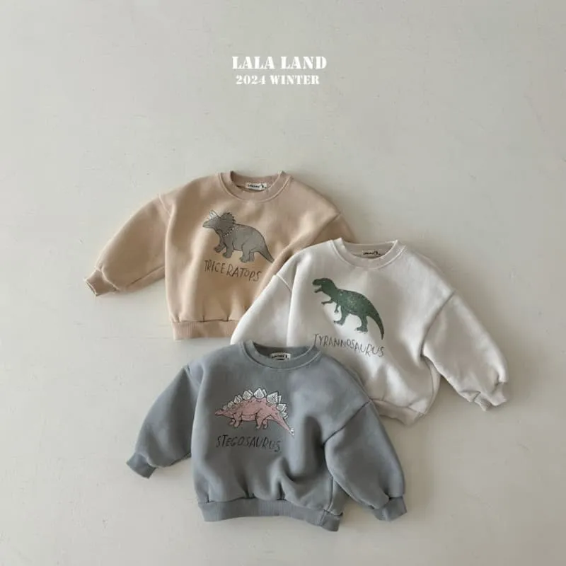 Lalaland - Korean Children Fashion - #kidsstore - Dino Sweatshirt - 10