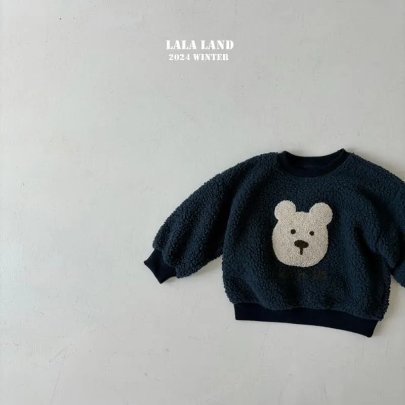 Lalaland - Korean Children Fashion - #kidsstore - Bear Soft Sweatshirt - 6