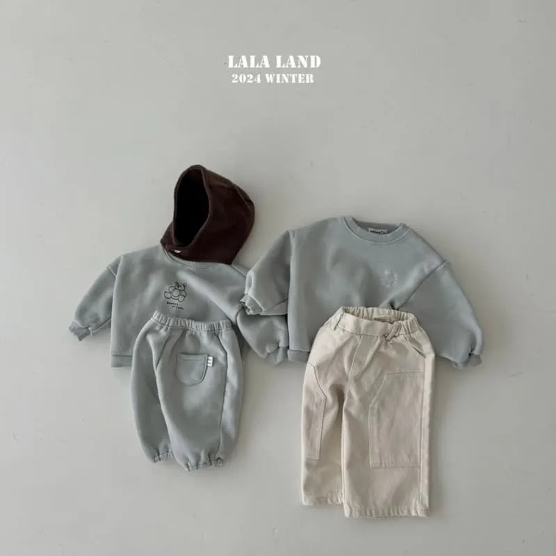 Lalaland - Korean Children Fashion - #kidsstore - Brushed Week Pants - 11