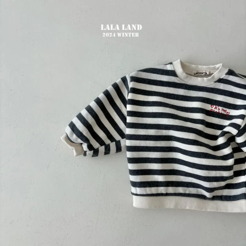 Lalaland - Korean Children Fashion - #kidzfashiontrend - Saint Brushed Sweatshirt - 5