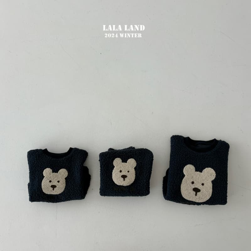 Lalaland - Korean Children Fashion - #littlefashionista - Bear Soft Sweatshirt - 9