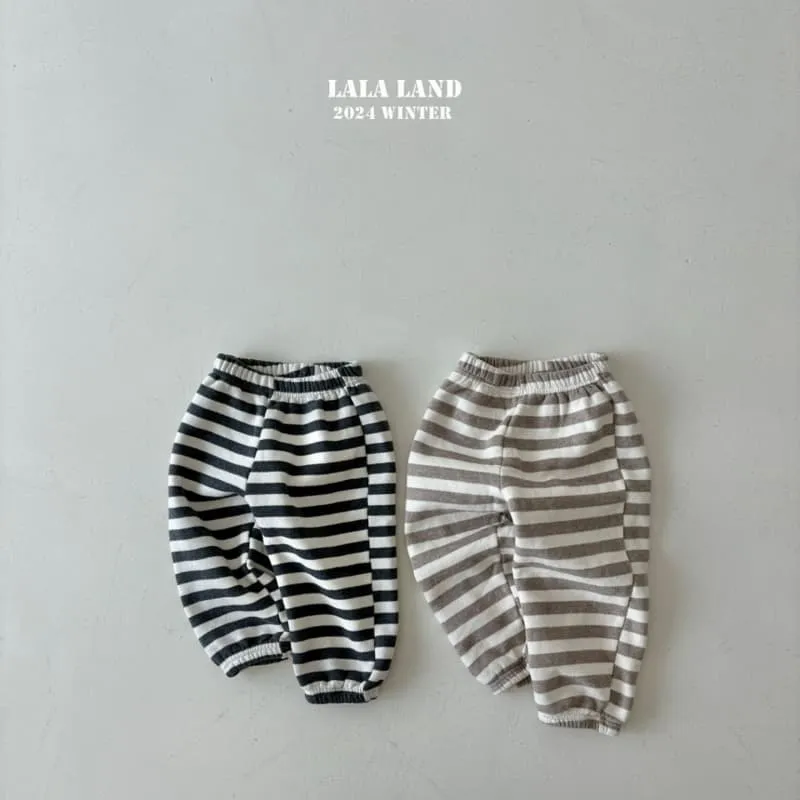 Lalaland - Korean Children Fashion - #littlefashionista - Saint Brushed Jogger Pants - 8