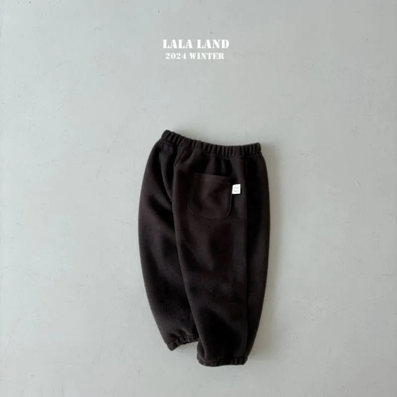 Lalaland - Korean Children Fashion - #littlefashionista - Cozy Jogger Pants - 2