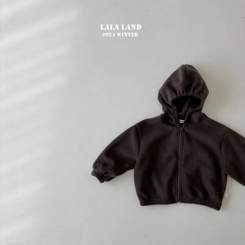 Lalaland - Korean Children Fashion - #minifashionista - Cozy Hood Top - 3