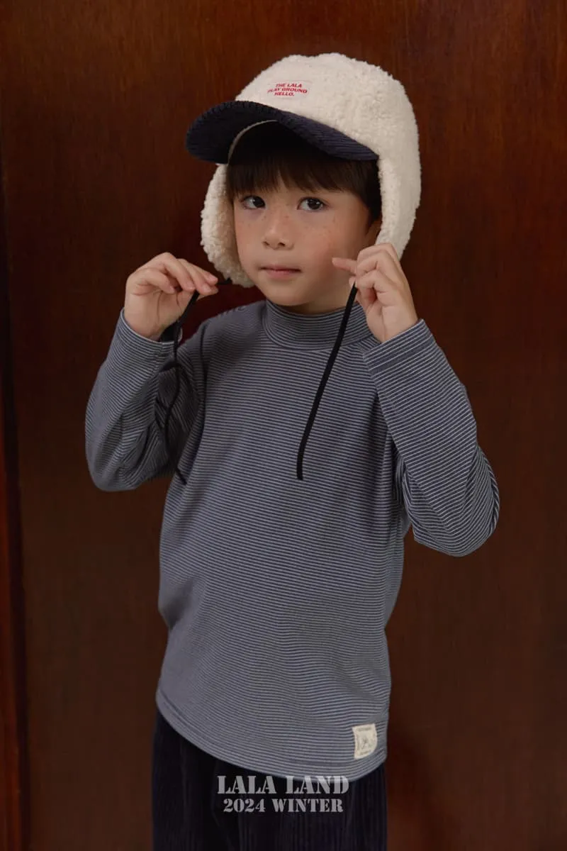 Lalaland - Korean Children Fashion - #prettylittlegirls - Macaron Turtleneck Tee - 8