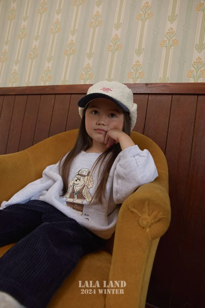 Lalaland - Korean Children Fashion - #prettylittlegirls - Winter Poodle Sweatshirt - 5