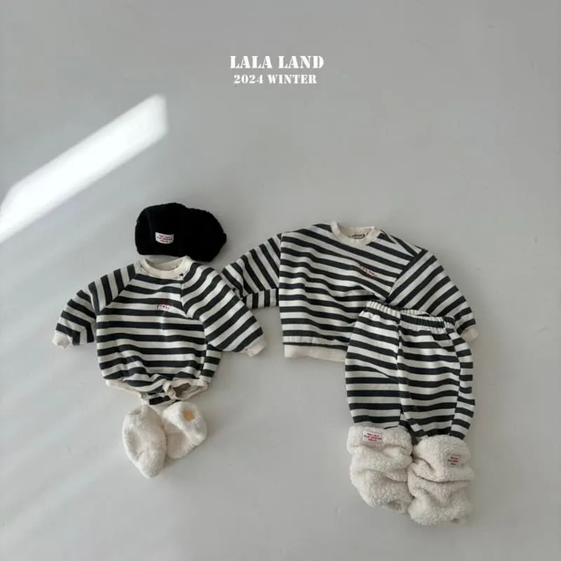 Lalaland - Korean Children Fashion - #prettylittlegirls - Saint Brushed Sweatshirt - 10