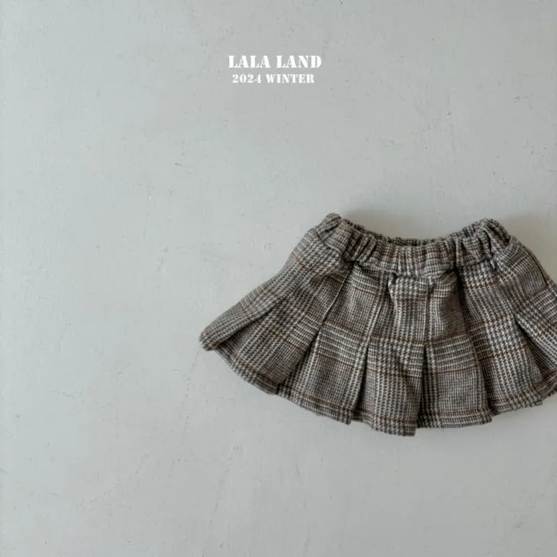 Lalaland - Korean Children Fashion - #prettylittlegirls - Classic Check Skirt - 3