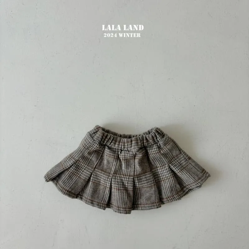 Lalaland - Korean Children Fashion - #prettylittlegirls - Classic Check Skirt - 4