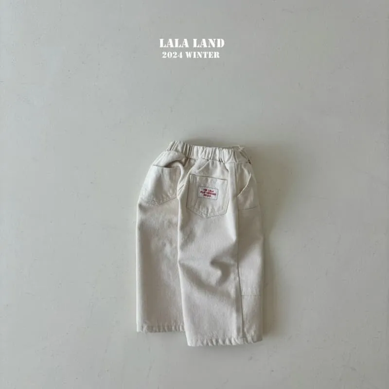 Lalaland - Korean Children Fashion - #todddlerfashion - Brushed Week Pants - 2