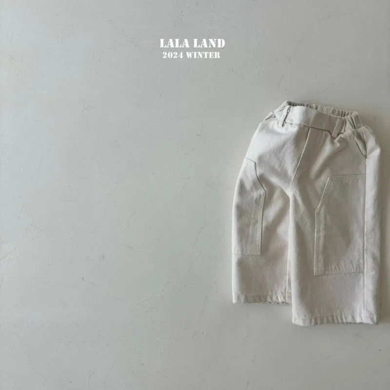 Lalaland - Korean Children Fashion - #toddlerclothing - Brushed Week Pants - 3