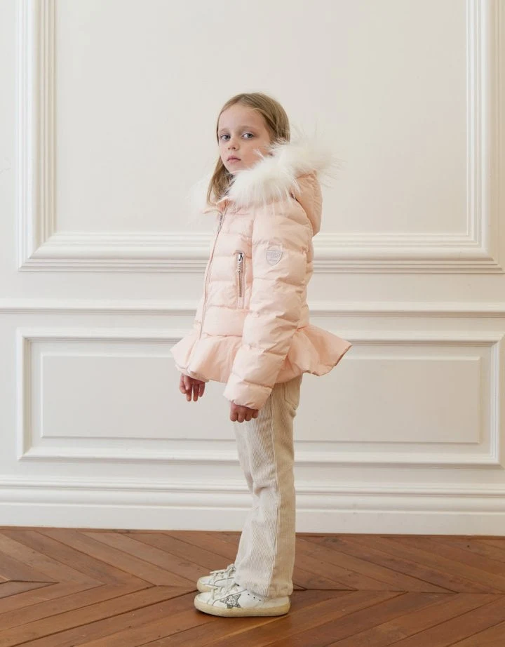 Le Bev - Korean Children Fashion - #childofig - Frill Down Jacket