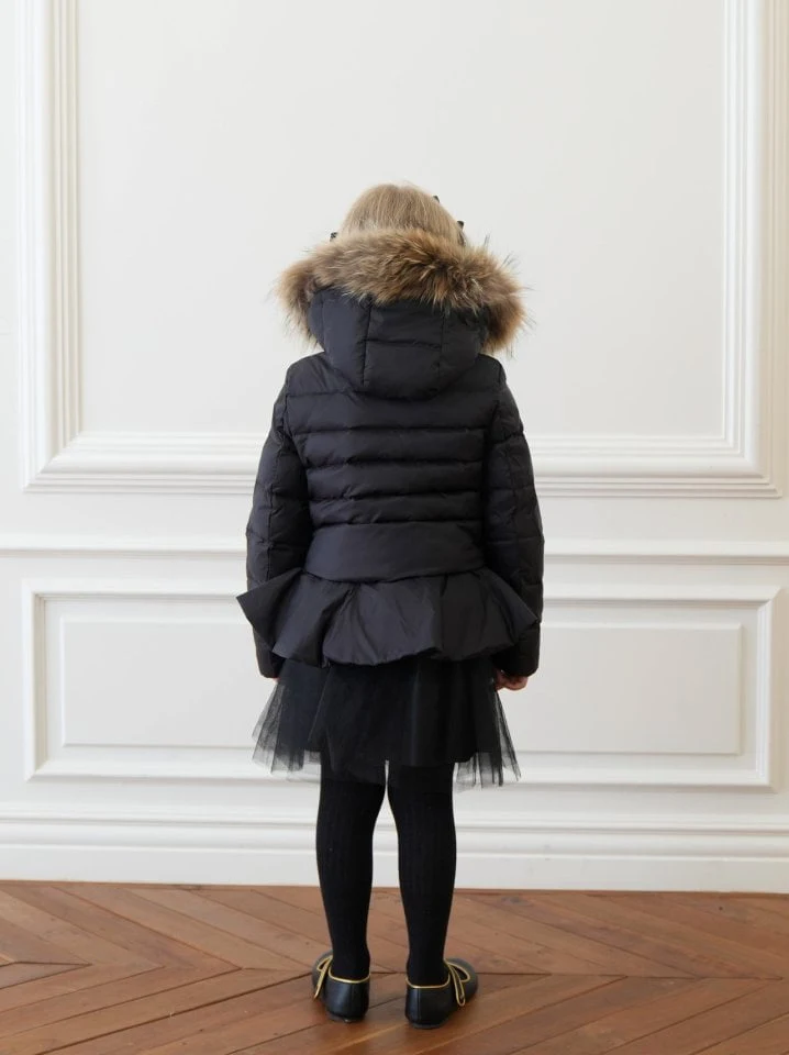 Le Bev - Korean Children Fashion - #fashionkids - Frill Down Jacket - 5