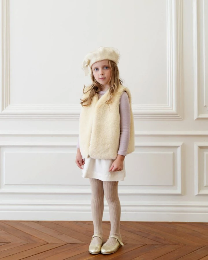 Le Bev - Korean Children Fashion - #fashionkids - Mink Vest