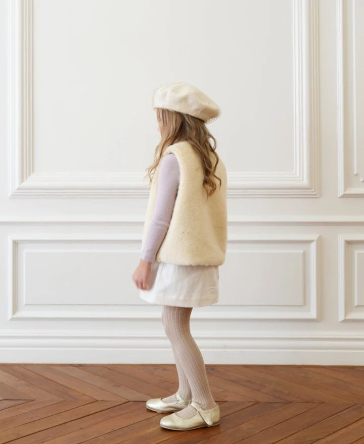 Le Bev - Korean Children Fashion - #kidsstore - Mink Vest - 3