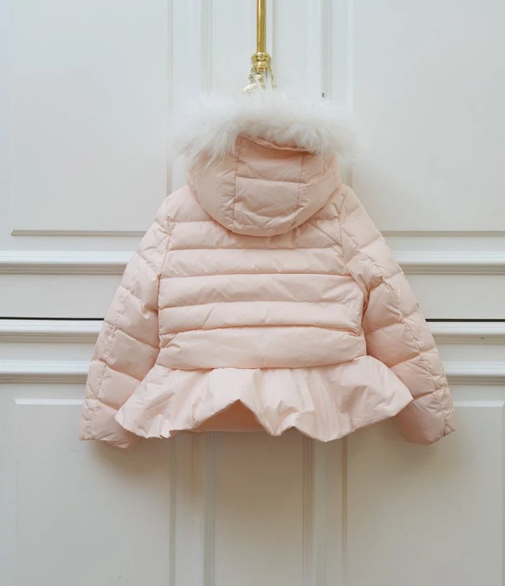 Le Bev - Korean Children Fashion - #littlefashionista - Frill Down Jacket (XL) - 9