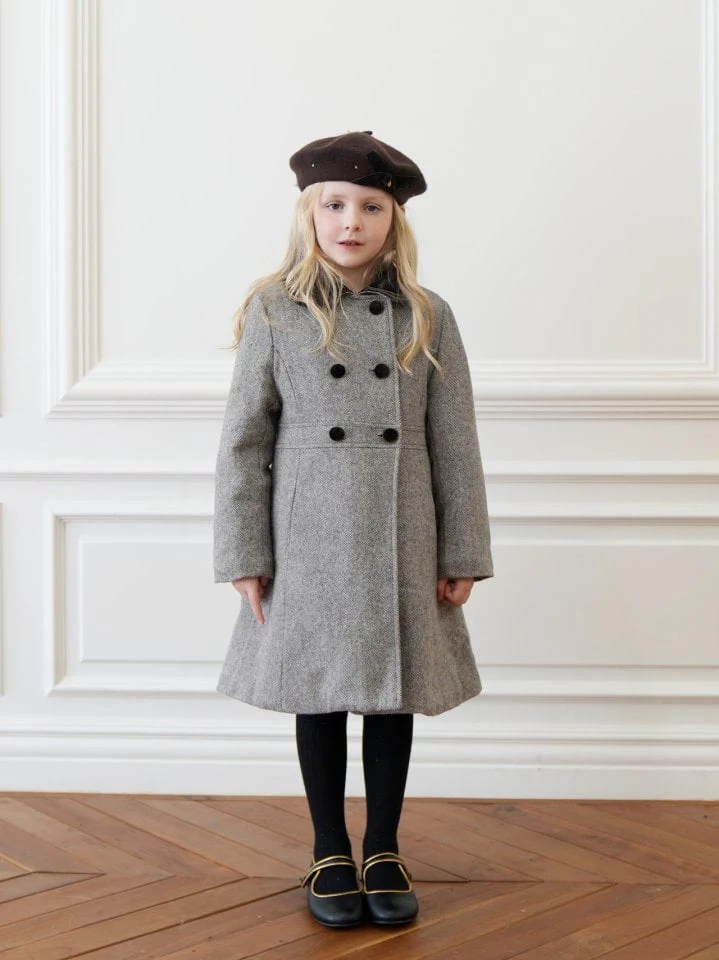 Le Bev - Korean Children Fashion - #littlefashionista - Classic Detail Coat - 8