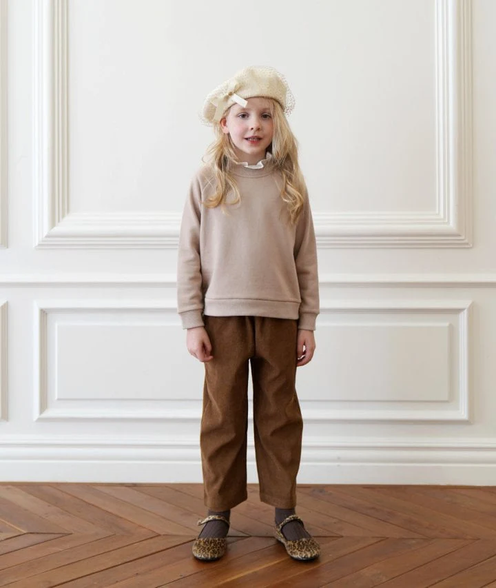 Le Bev - Korean Children Fashion - #Kfashion4kids - Frill Sweatshirt - 4