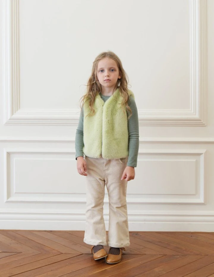 Le Bev - Korean Children Fashion - #magicofchildhood - Warm Corduroy Span Pants - 6