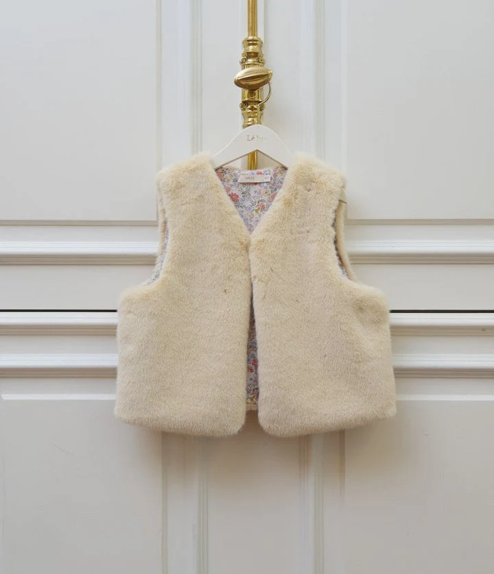 Le Bev - Korean Children Fashion - #todddlerfashion - Mink Vest - 10