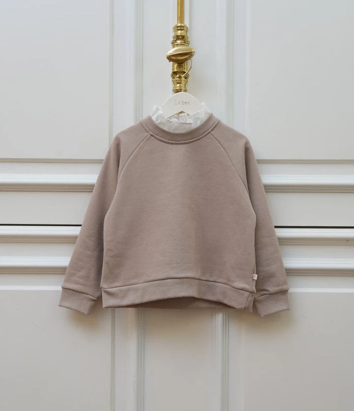 Le Bev - Korean Children Fashion - #todddlerfashion - Frill Sweatshirt (XL) - 7