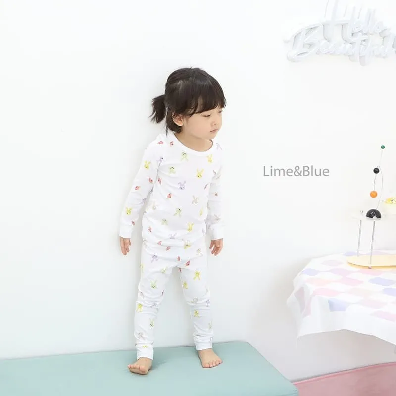 Lime & Blue - Korean Baby Fashion - #babylifestyle - Terry Dotted Set - 9