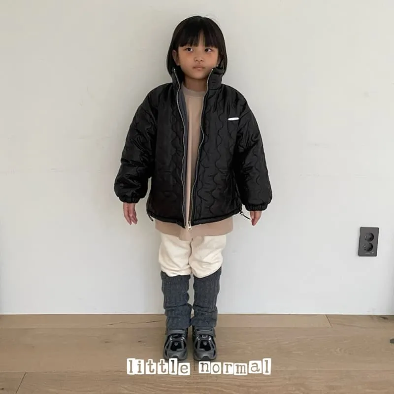 Little Normal - Korean Children Fashion - #Kfashion4kids - Wave Padded Jumper - 10